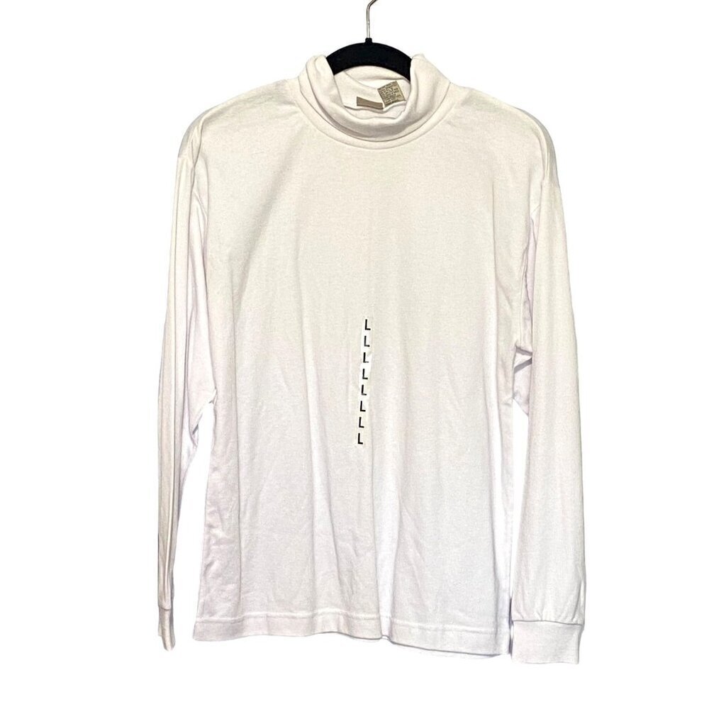 Ravine Baye White Turtleneck Long Sleeve‎ Boys Large (16-18) NWT